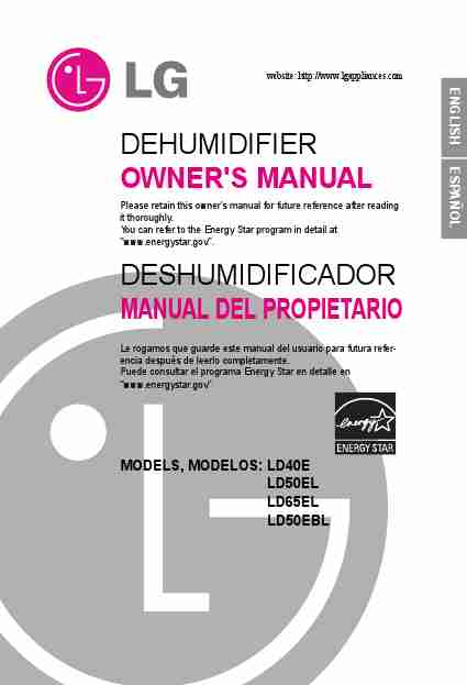 LG Electronics Dehumidifier LD40E-page_pdf
